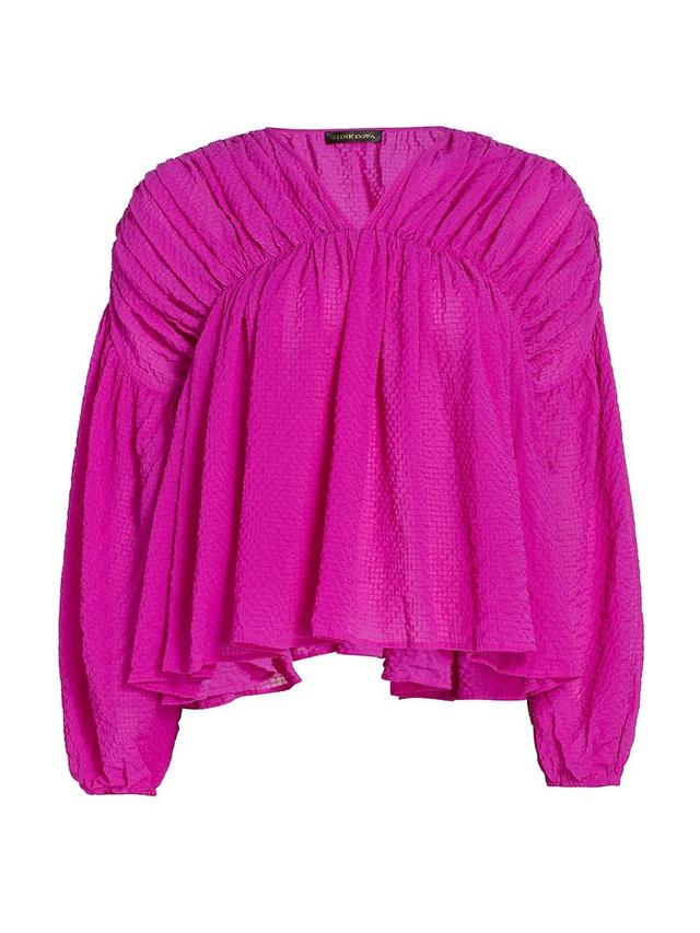 Womens Maelys Ruched Blouse Product Image