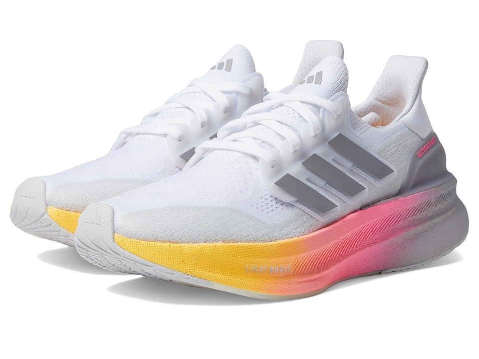 adidas Running Ultraboost 5 W Glory Grey/Lucid Pink) Women's Running Shoes Product Image