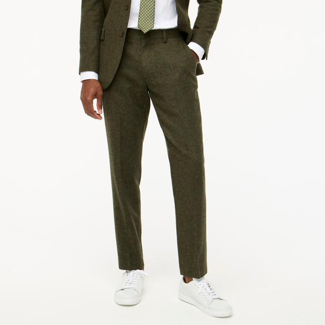 Slim-fit Thompson suit pant in Donegal wool blend Product Image