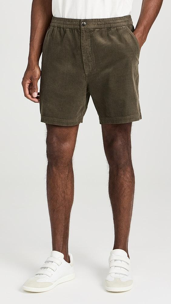 Alex Mill Pull on Easy Shorts in Fine Wale Cord 5.5" | Shopbop Product Image