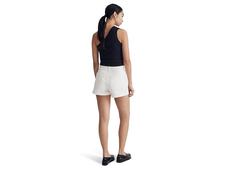 Madewell Denim Shorts in Tile White Product Image