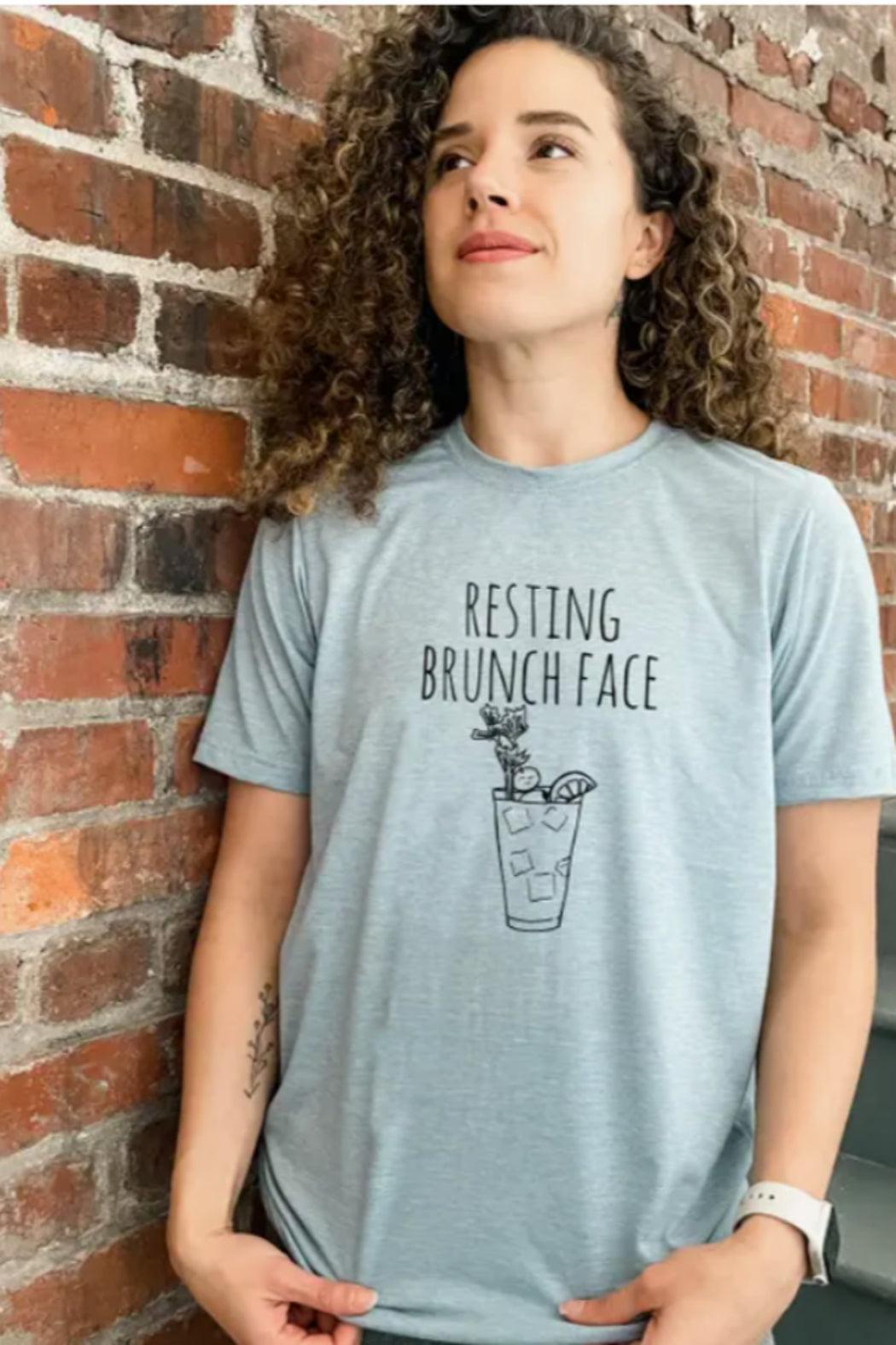 Resting Brunch Face - Funny Men's Tee Male Product Image