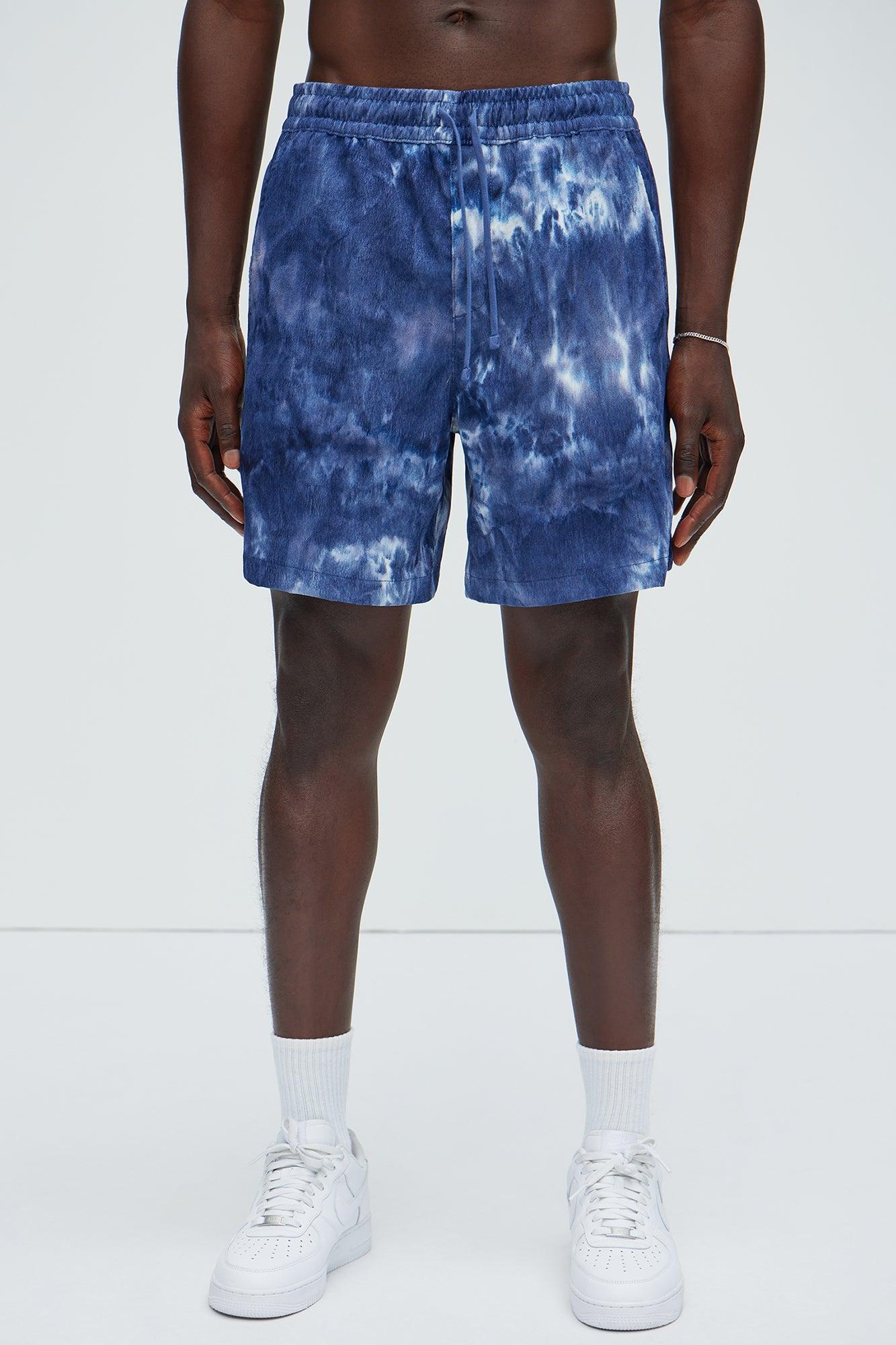 Clark Relaxed Shorts - Blue Product Image