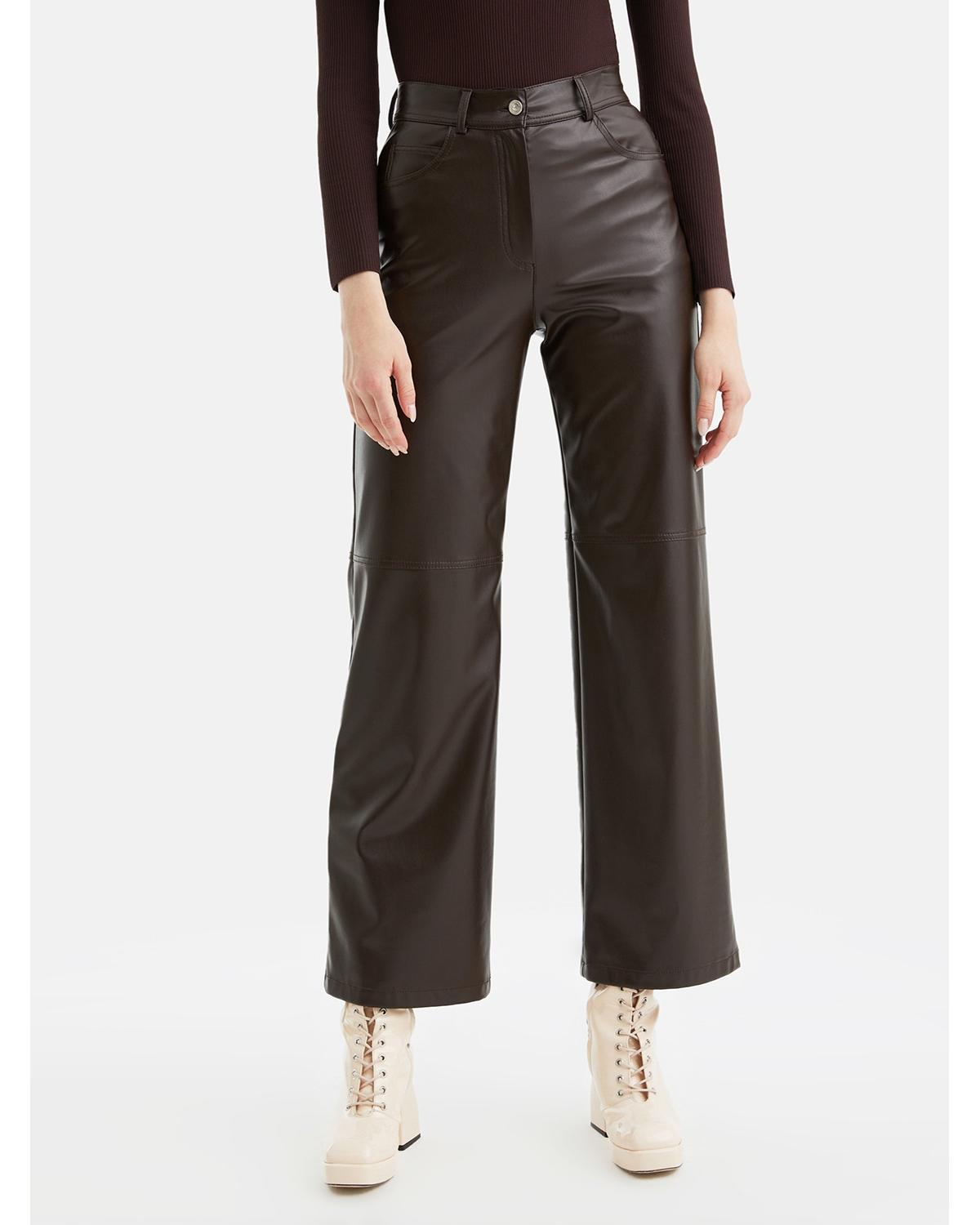 Nocturne Womens High-Waisted Wide-Leg Pants Product Image