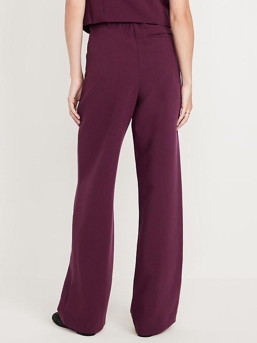 Extra High-Waisted Taylor Wide-Leg Trouser Pants product image