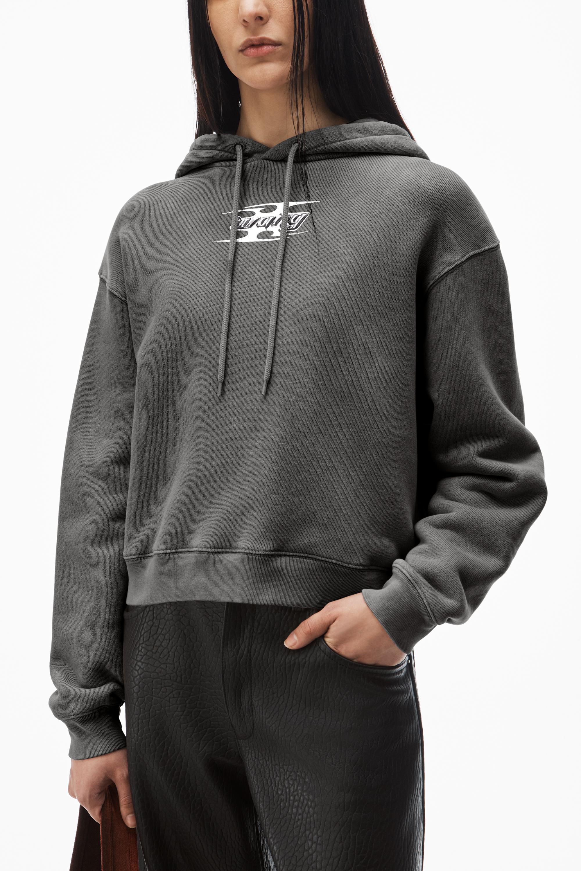 Blade Logo-embossed Hoodie In Cotton Product Image