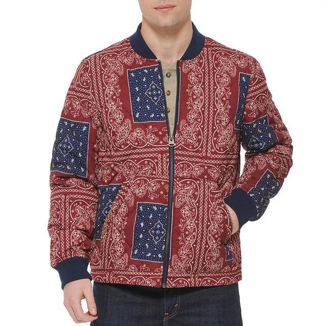 Mens Levis Diamond-Quilted Bomber Jacket Product Image