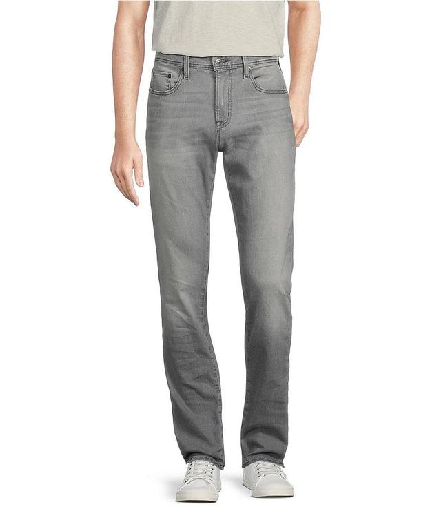 Cremieux Stretch Straight Fit Grey Jeans Product Image