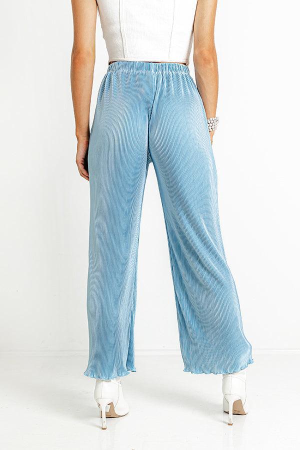 Keen On You Pleated High Waist Pants Product Image