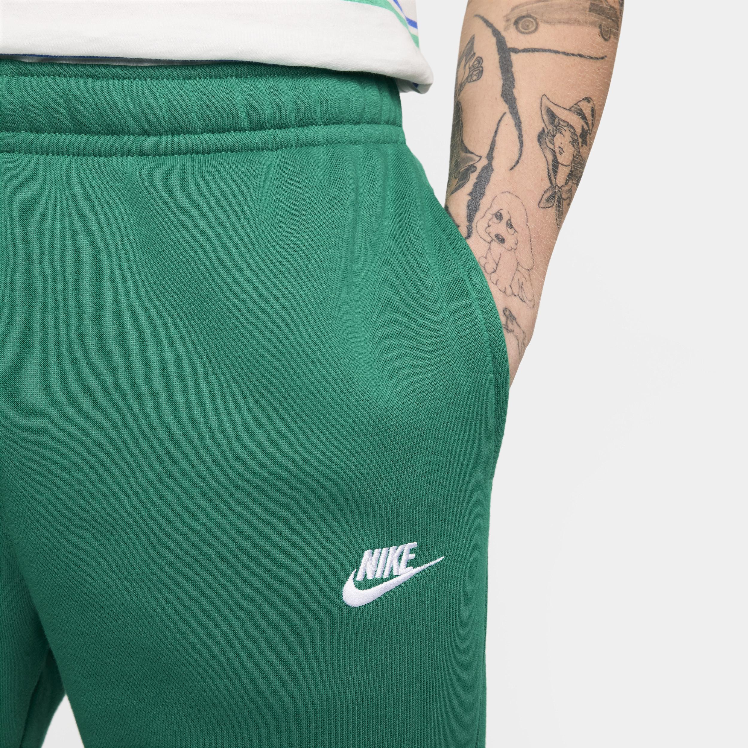 Sportswear Club Fleece Cuffed Jogger Pants In Malachite/malachite/white Product Image