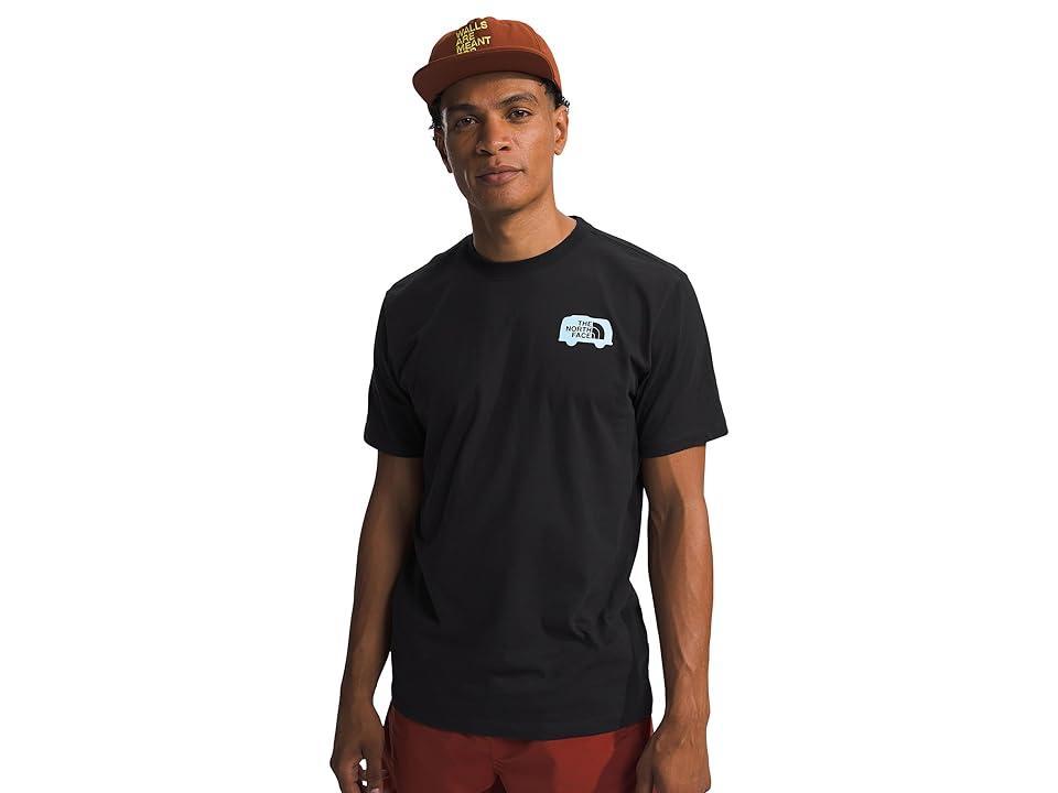 The North Face Short Sleeve Brand Proud Tee (TNF /Barely Blue) Men's Clothing Product Image