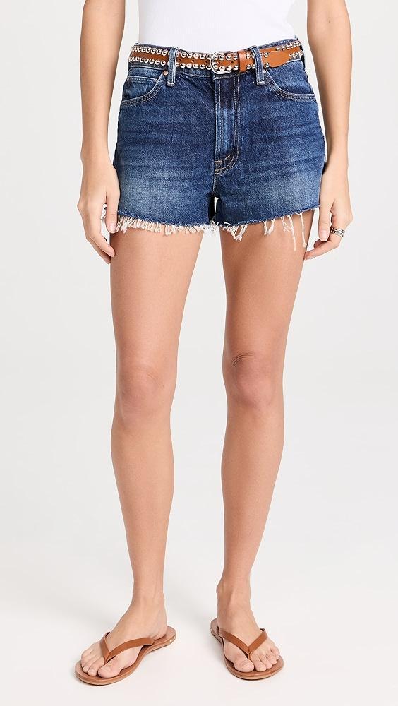 MOTHER The Dodger Fray Shorts | Shopbop Product Image