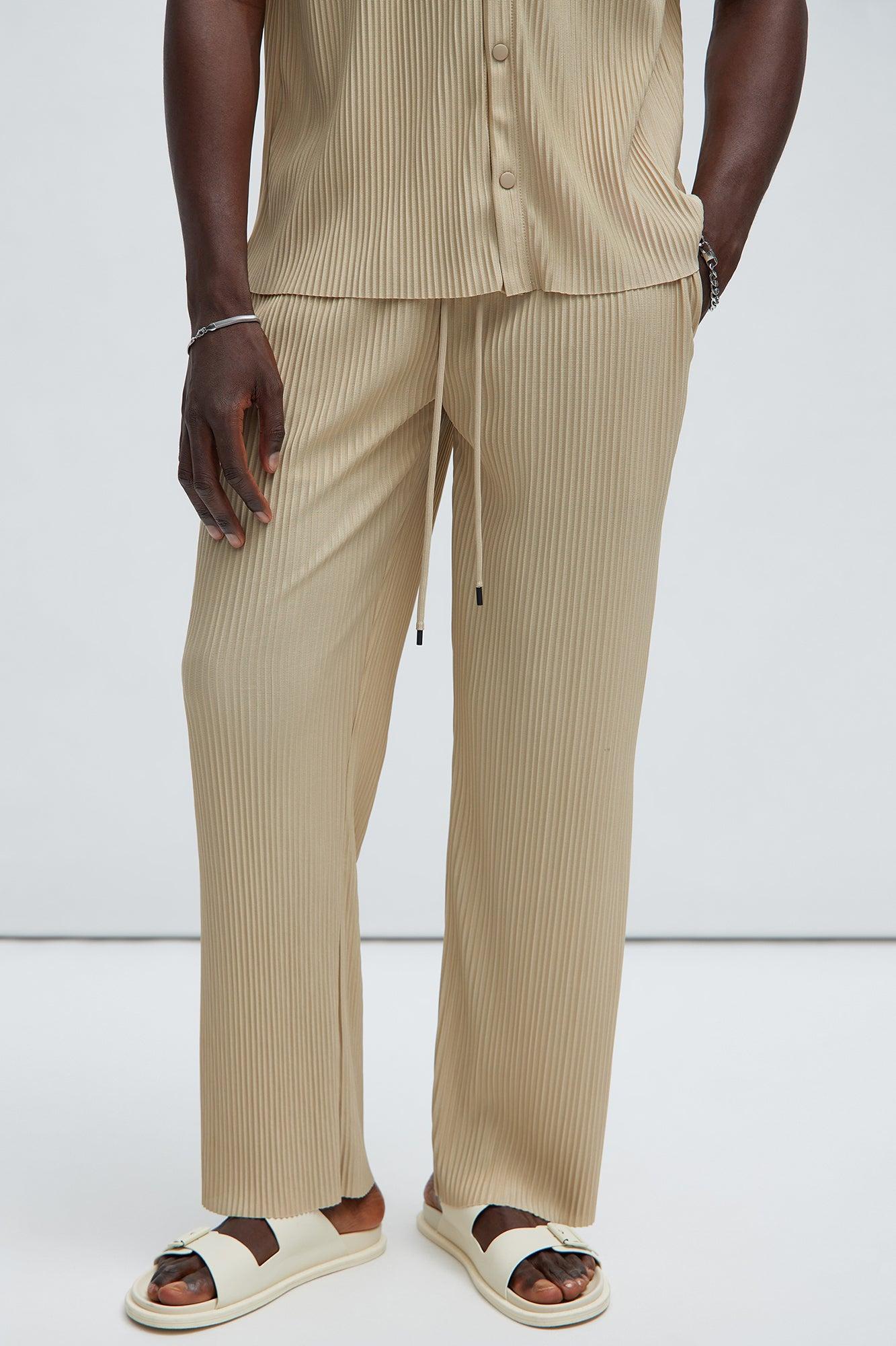 Florence Straight Pants - Tan Product Image