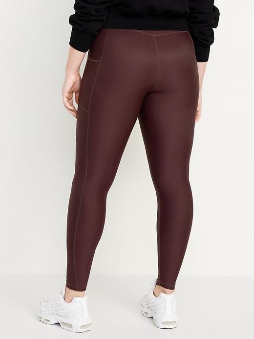 High-Waisted PowerSoft Full-Length Pocket Leggings Product Image