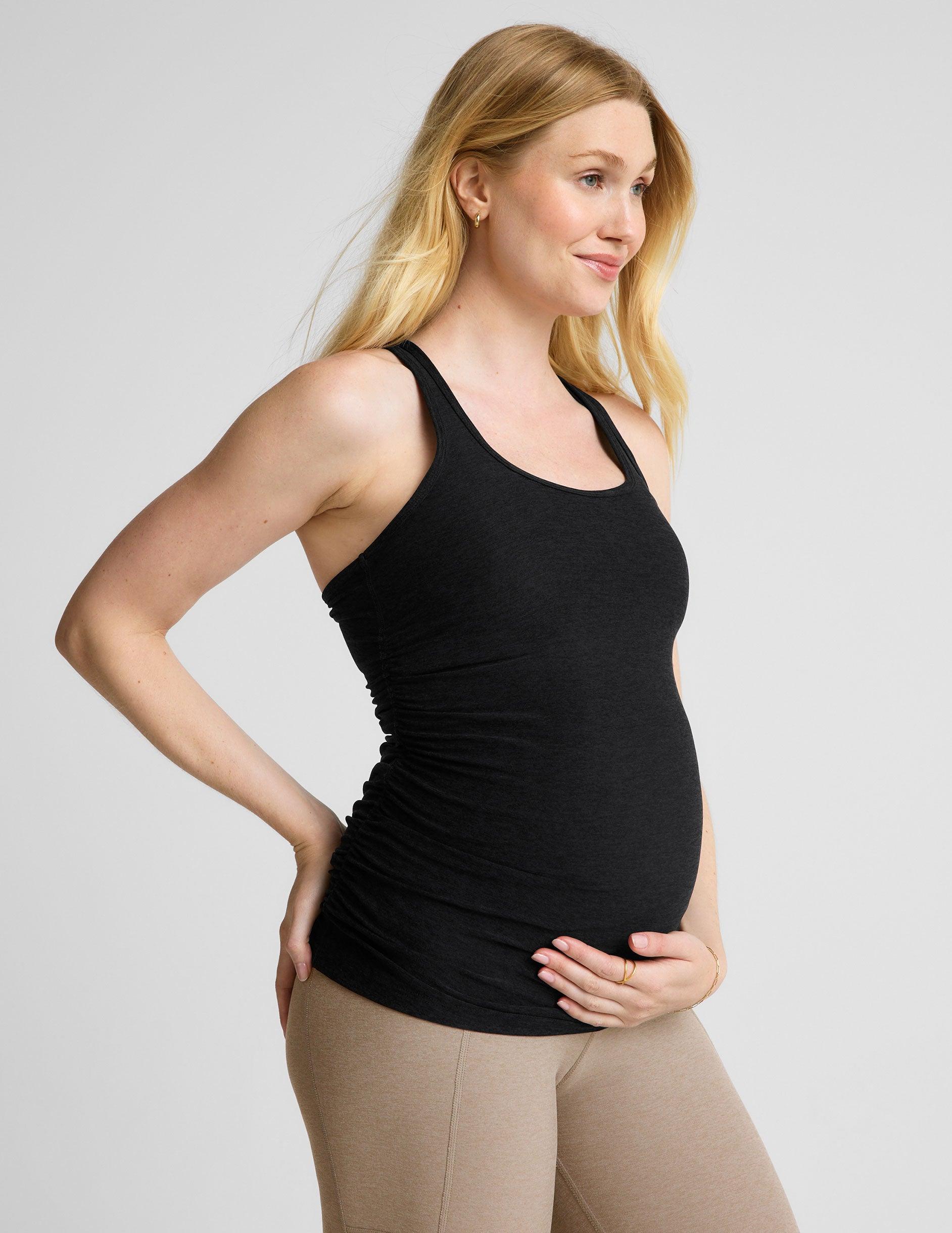 Featherweight Let It Grow Racerback Maternity Tank Product Image