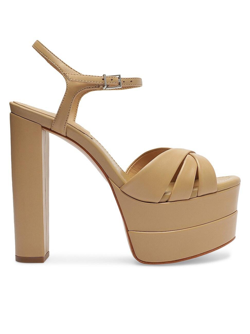 Womens Keefa High 152MM Leather Platform Sandals Product Image