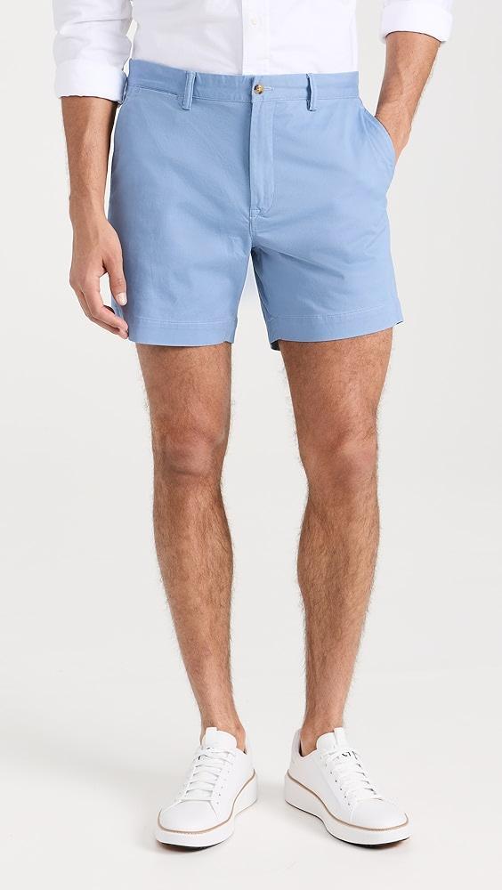 Polo Ralph Lauren Classic Fit Stretch Chino Shorts 6" | Shopbop Product Image