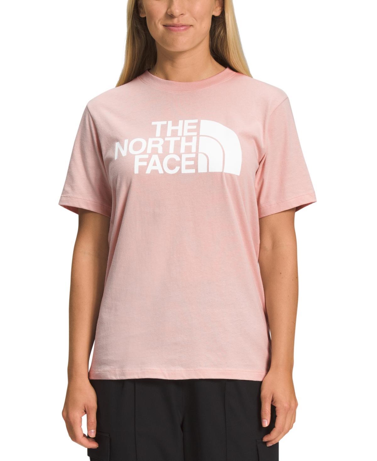 The North Face Womens Half-Dome Logo Tee - Pink Moss Product Image