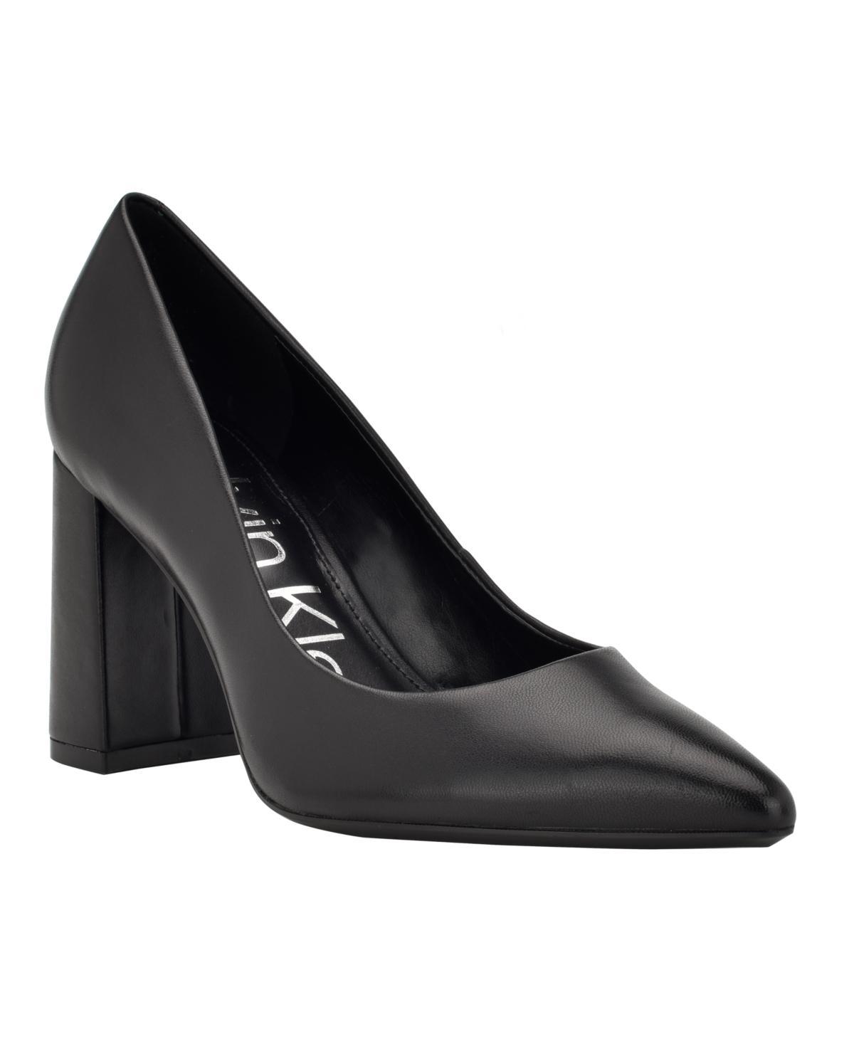 Calvin Klein Womens Jasmine Pointy Toe Slip-on Dress Pumps Product Image