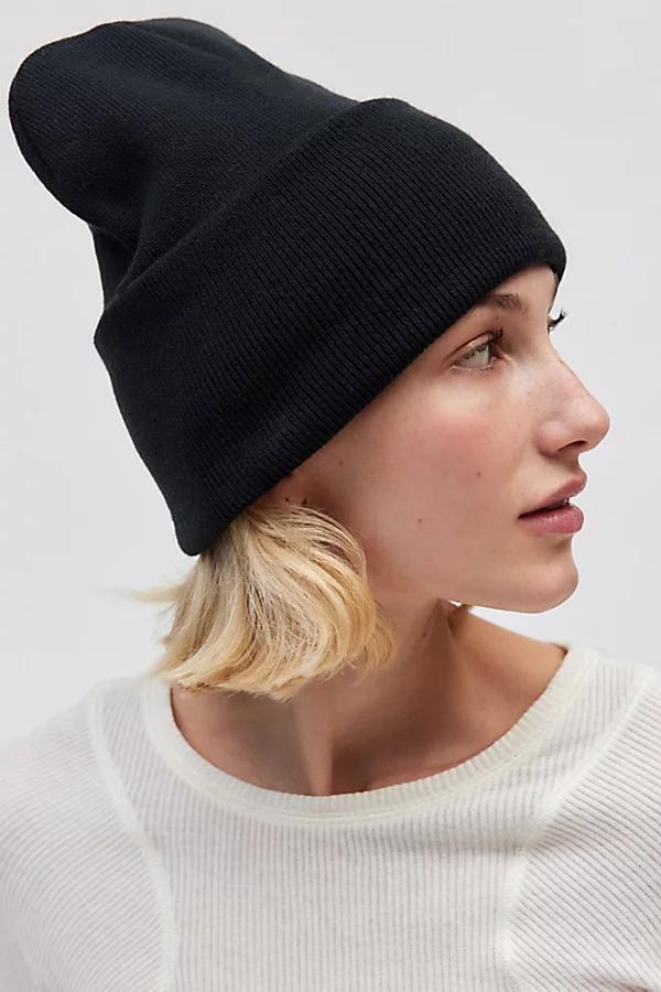 Urban Outfitters UO Jessie Essential Ribbed Beanie Womens at Urban Outfitters Product Image