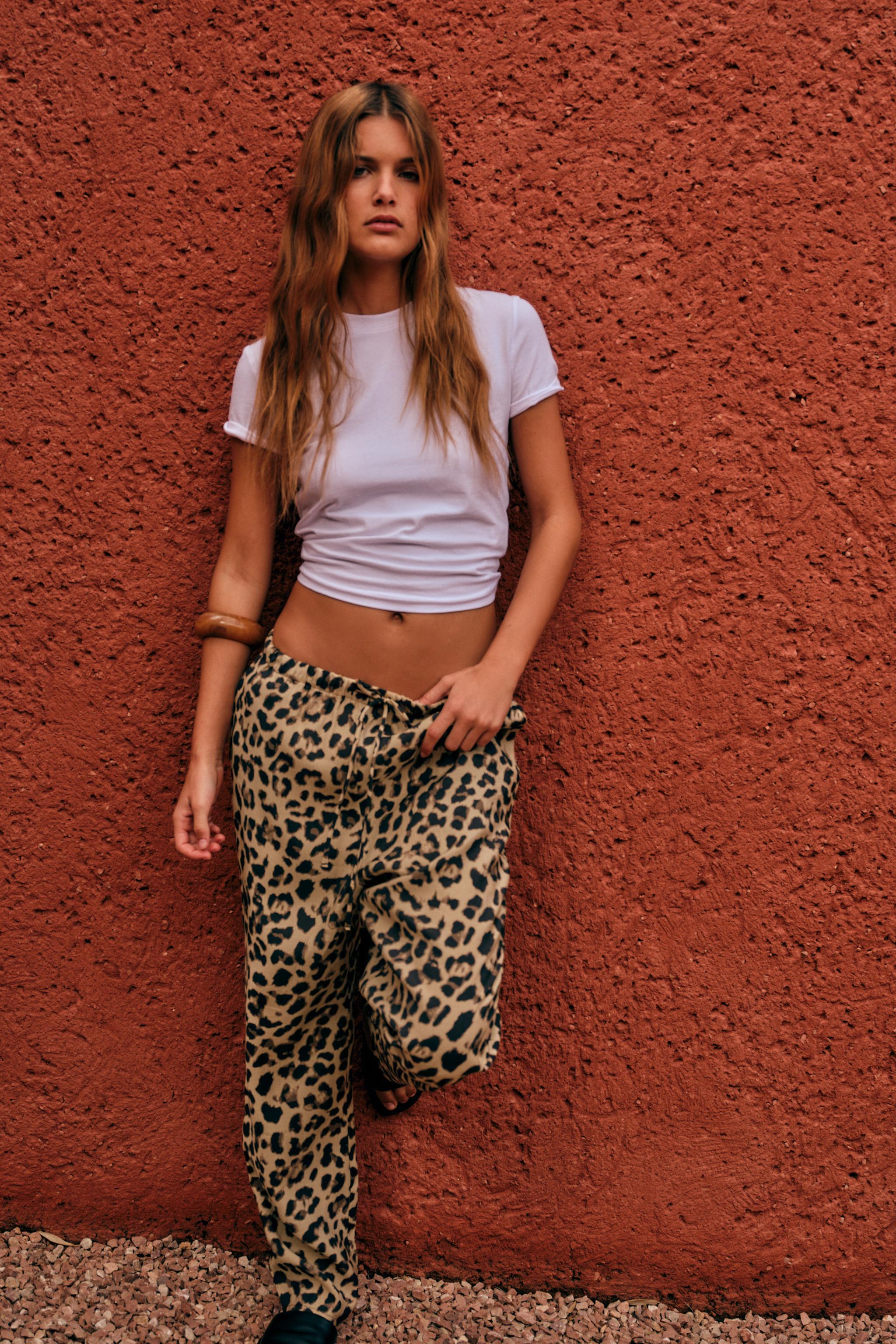 ANIMAL PRINT PANTS Product Image