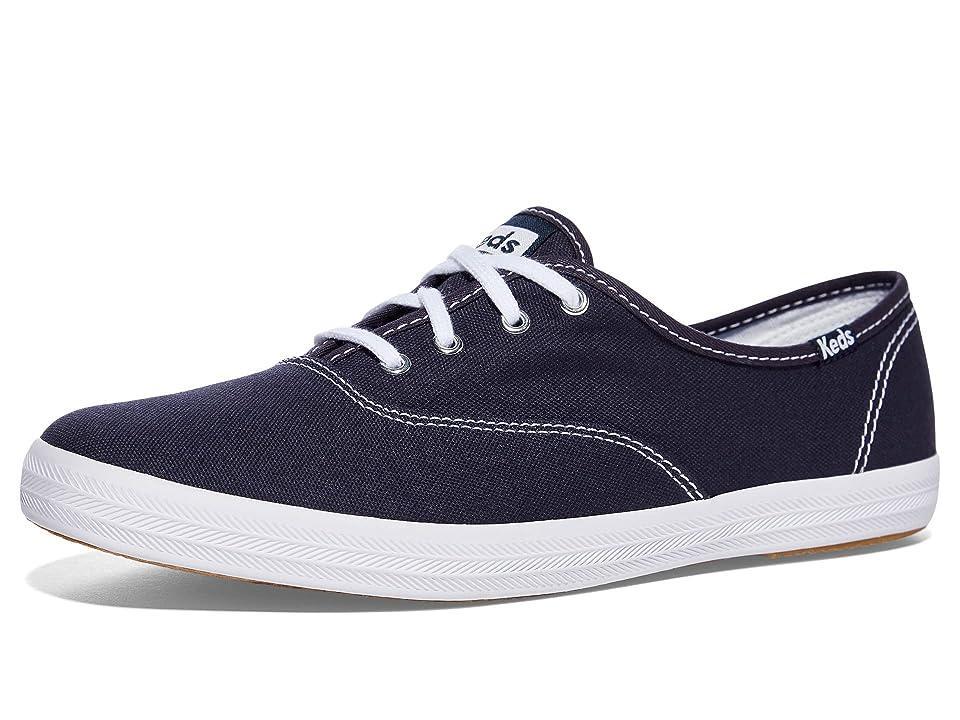 Keds SINGLE SHOE - Champion-Canvas CVO (Navy Canvas) Women's Shoes Product Image