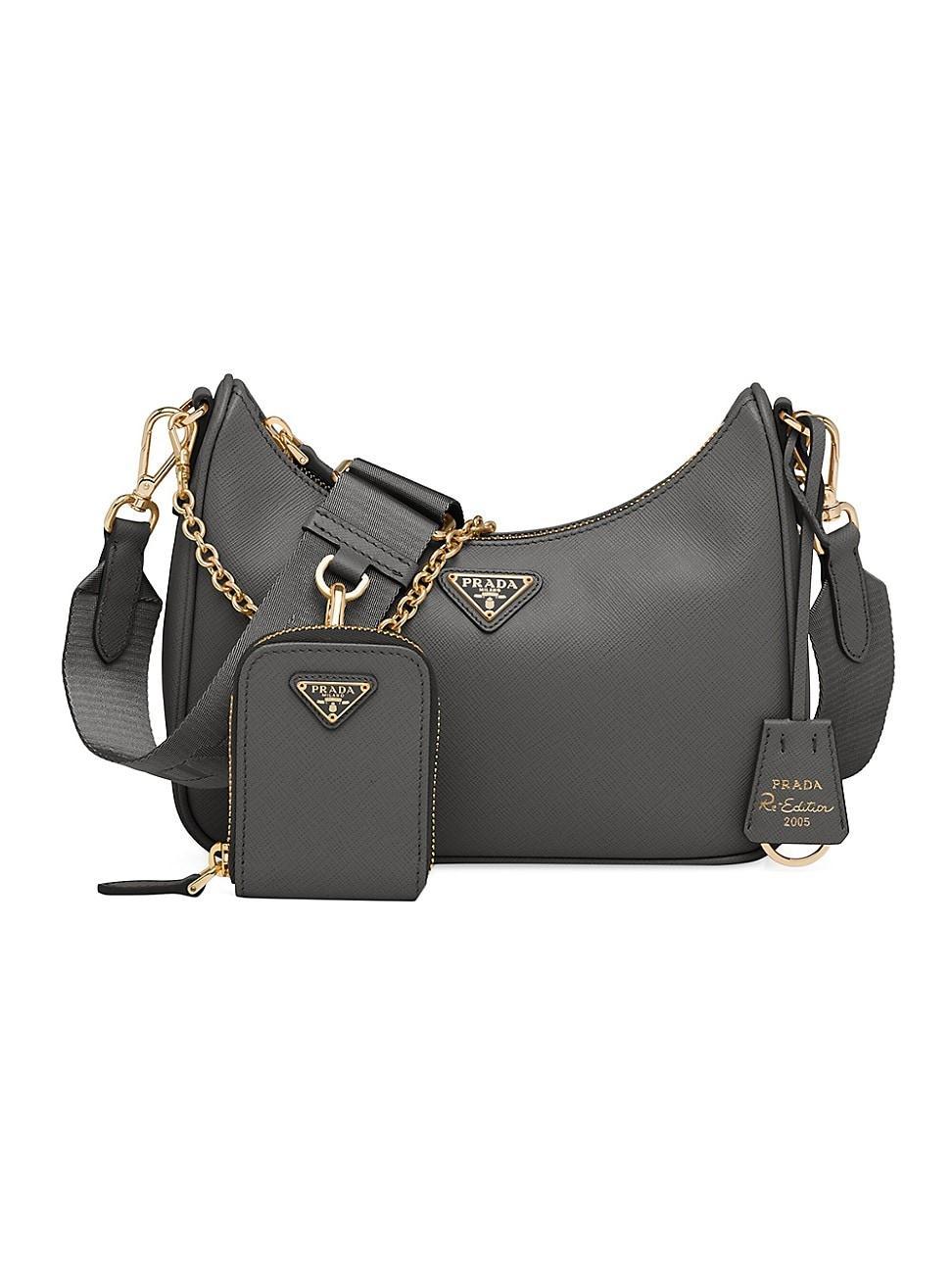 Womens Re-Edition 2005 Saffiano Leather Bag Product Image