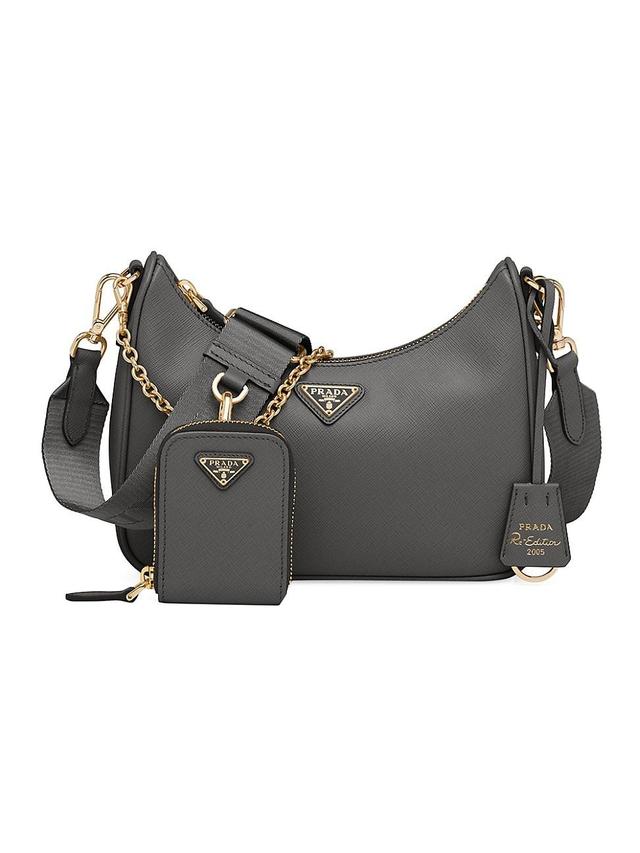 Womens Re-Edition 2005 Saffiano Leather Bag Product Image