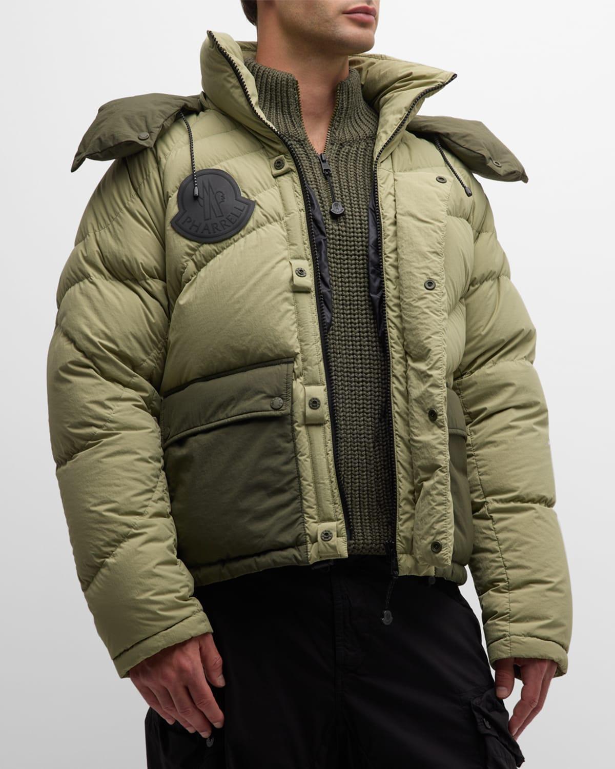 Moncler x Pharrell Williams Mens Nylon Chestnut Puffer Coat product image