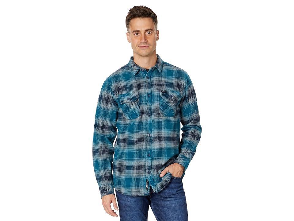 Rip Curl Count Flannel Shirt (Mineral ) Men's Clothing Product Image