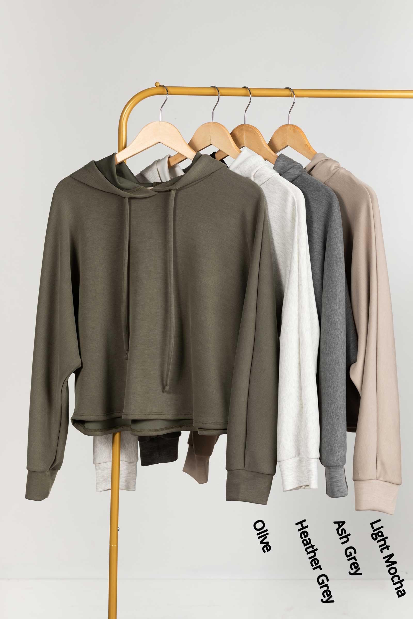 Long Sleeve Super Soft Hooded Sweatshirt Product Image