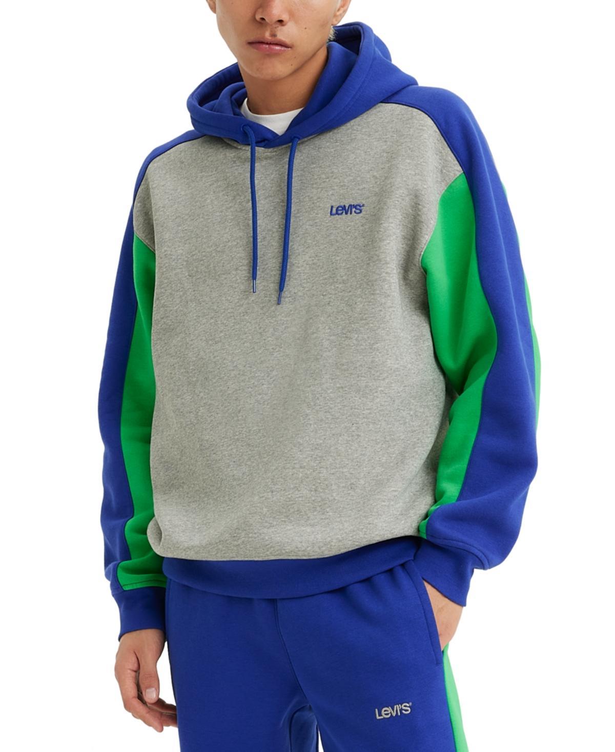 Levis Mens Relaxed-Fit Colorblocked Logo Hoodie, Created for Macys Product Image