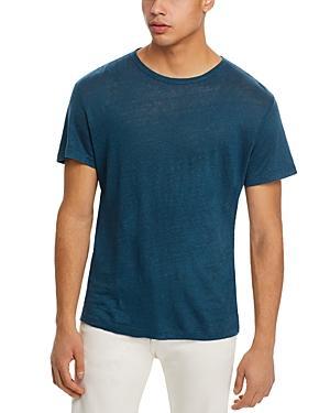 Alex Crane Sun Regular Fit Linen Tee Product Image