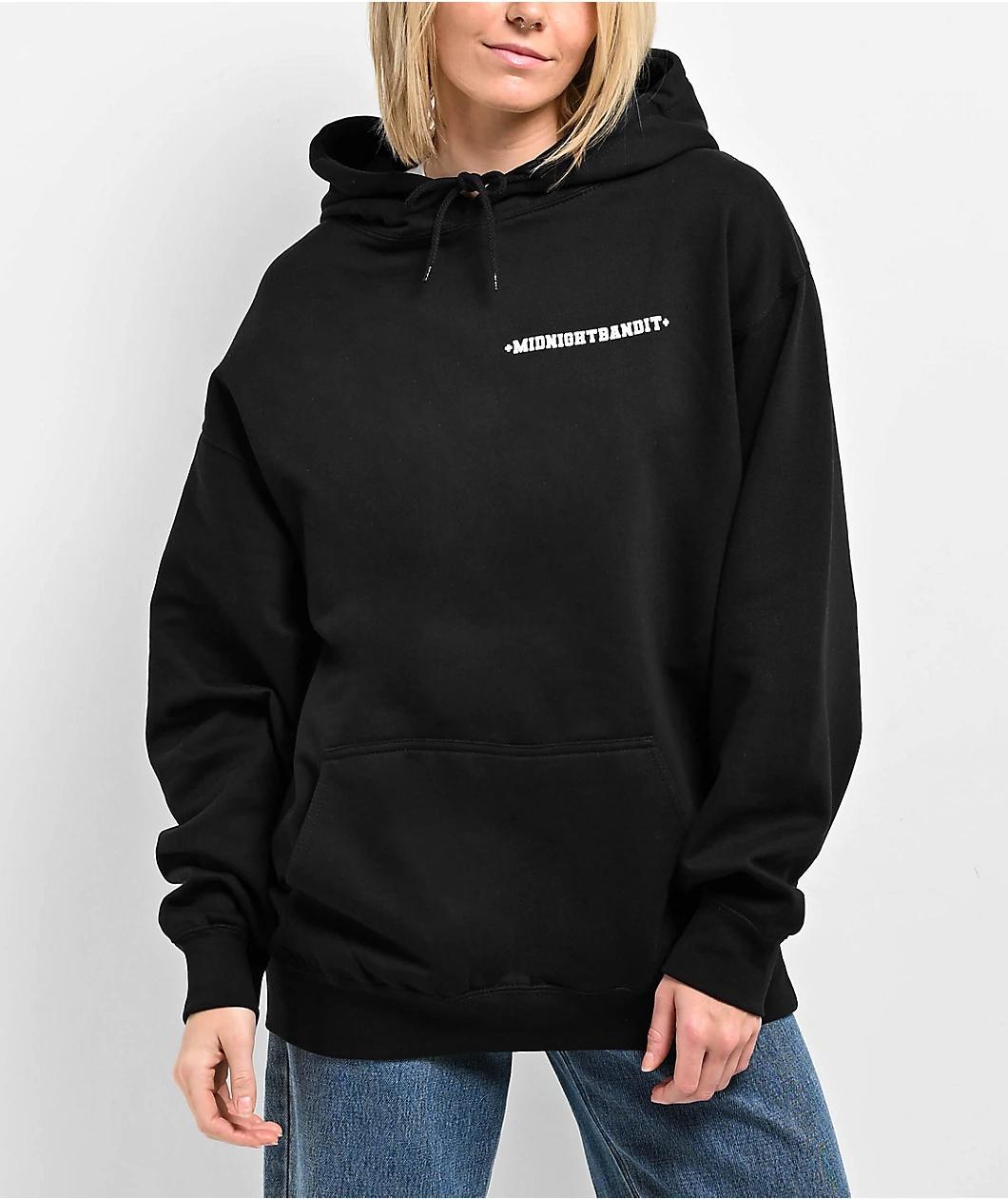 Midnightbandit Save Our Earth Black Hoodie Product Image