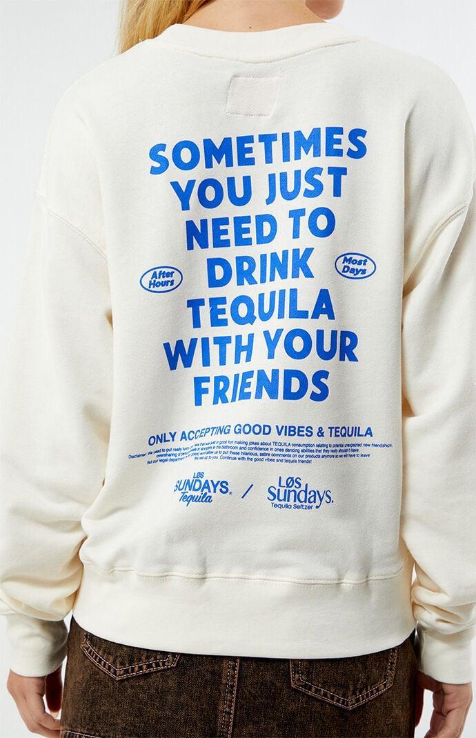 Los Sundays Women's The Sometimes Crew Neck Sweatshirt Product Image