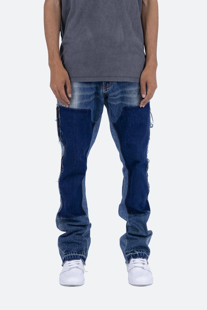 B118 Work Flare Denim - Blue Product Image