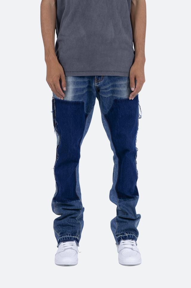 B118 Work Flare Denim - Blue Product Image