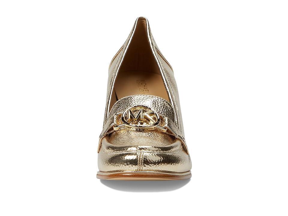 MICHAEL Michael Kors Rory Heeled Loafer (Pale ) Women's Shoes Product Image