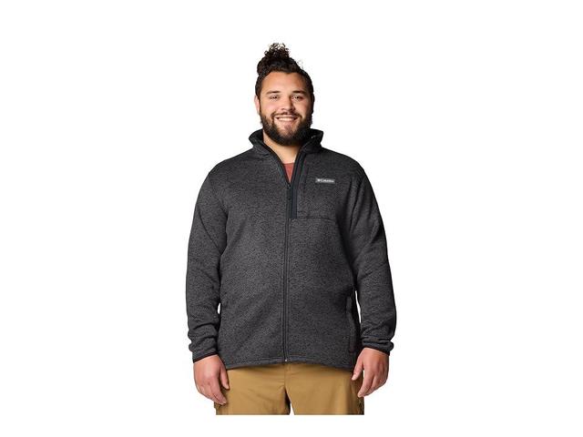 Columbia Big Tall Sweater Weather Full Zip Heather) Men's Jacket Product Image