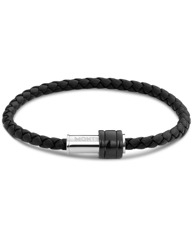 Montblanc Braided Leather Bracelet Product Image