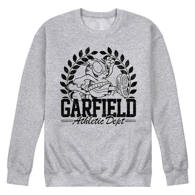 Mens Garfield Athletic Dept. Fleece Sweatshirt Grey Gray Product Image