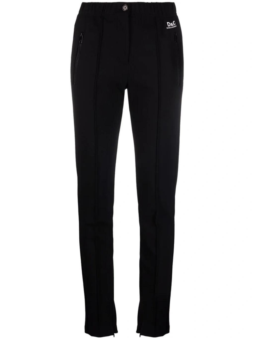 Logo-print Trousers In Black Product Image