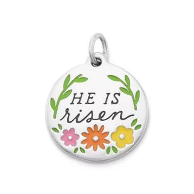 Enamel "He is Risen" Charm Product Image