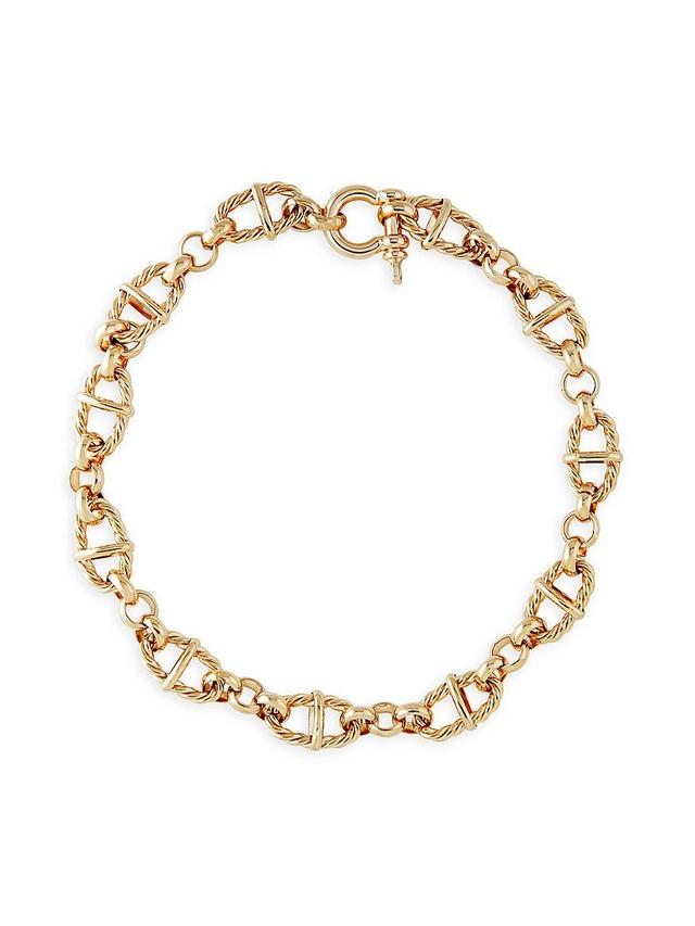 Womens Cruise 14K-Gold-Plated Chain Necklace Product Image