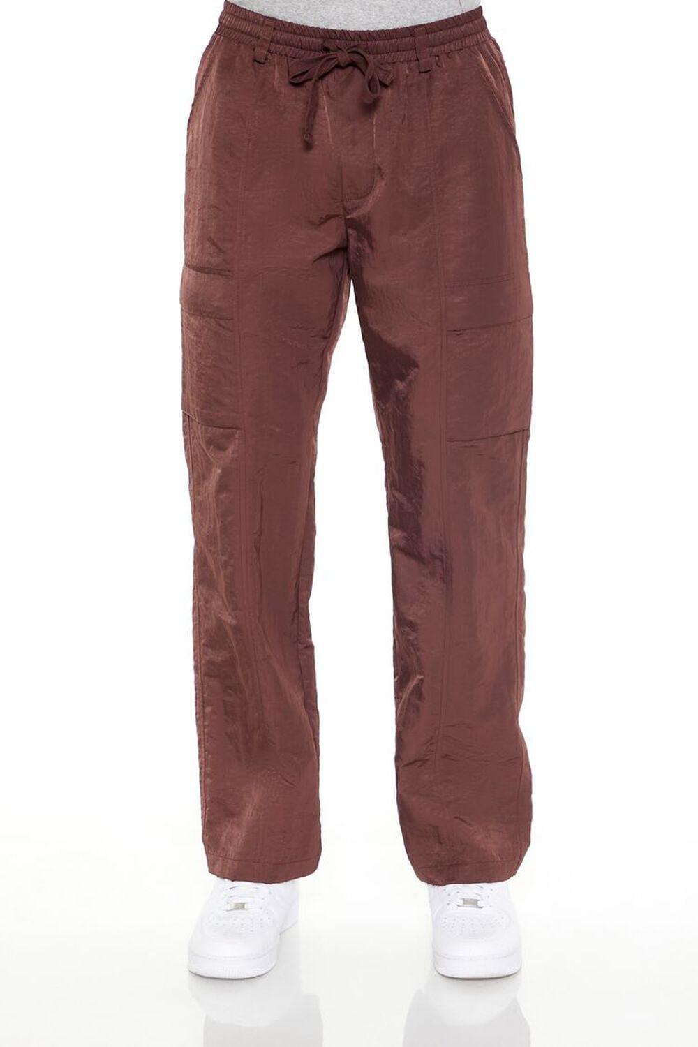 Nylon Drawstring Pants | Forever 21 Product Image