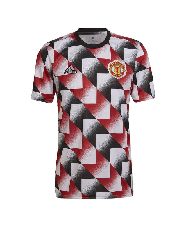 Mens adidas White Manchester United 2022 Pre-Match Top Product Image