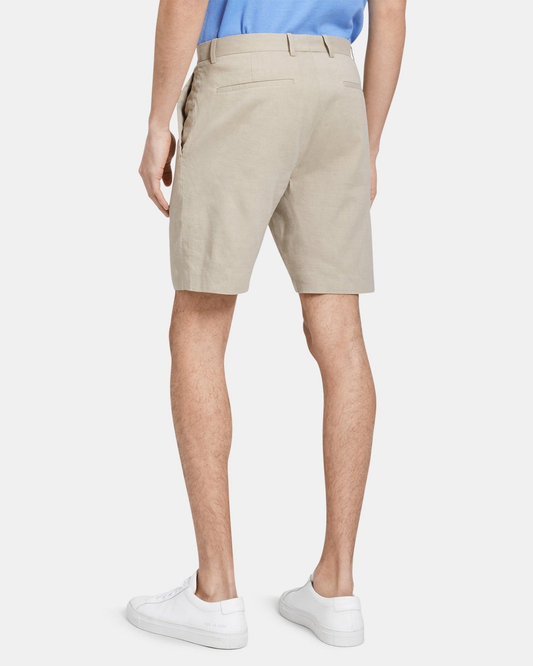 Tapered Short in Stretch Linen Product Image