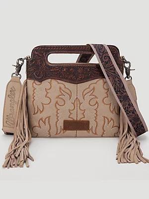 Tooled Fringe Cross Body Bag | Women's ACCESSORIES | Wrangler® Product Image