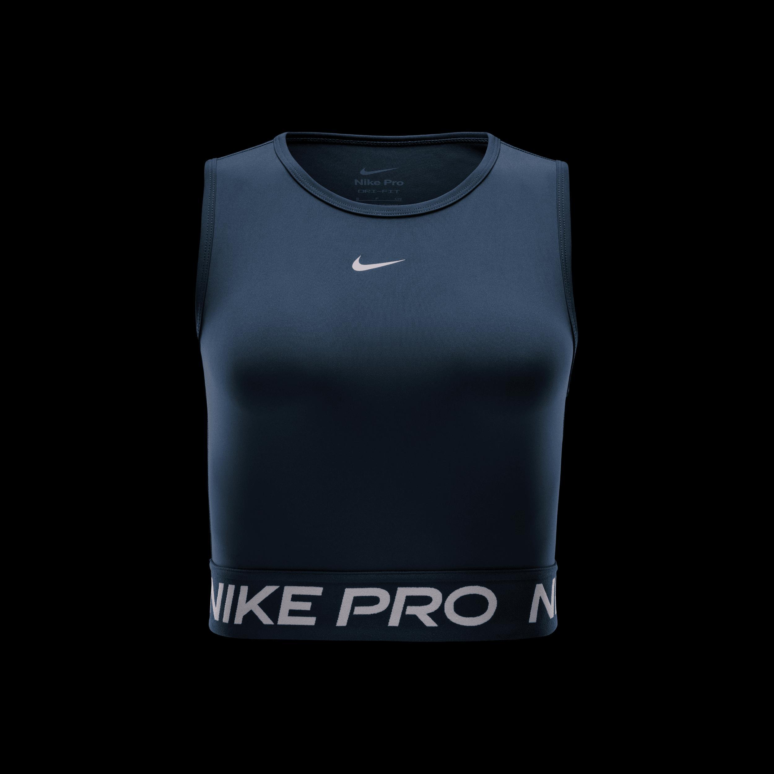 Womens Nike Pro Dri-FIT Cropped Tank Top Product Image