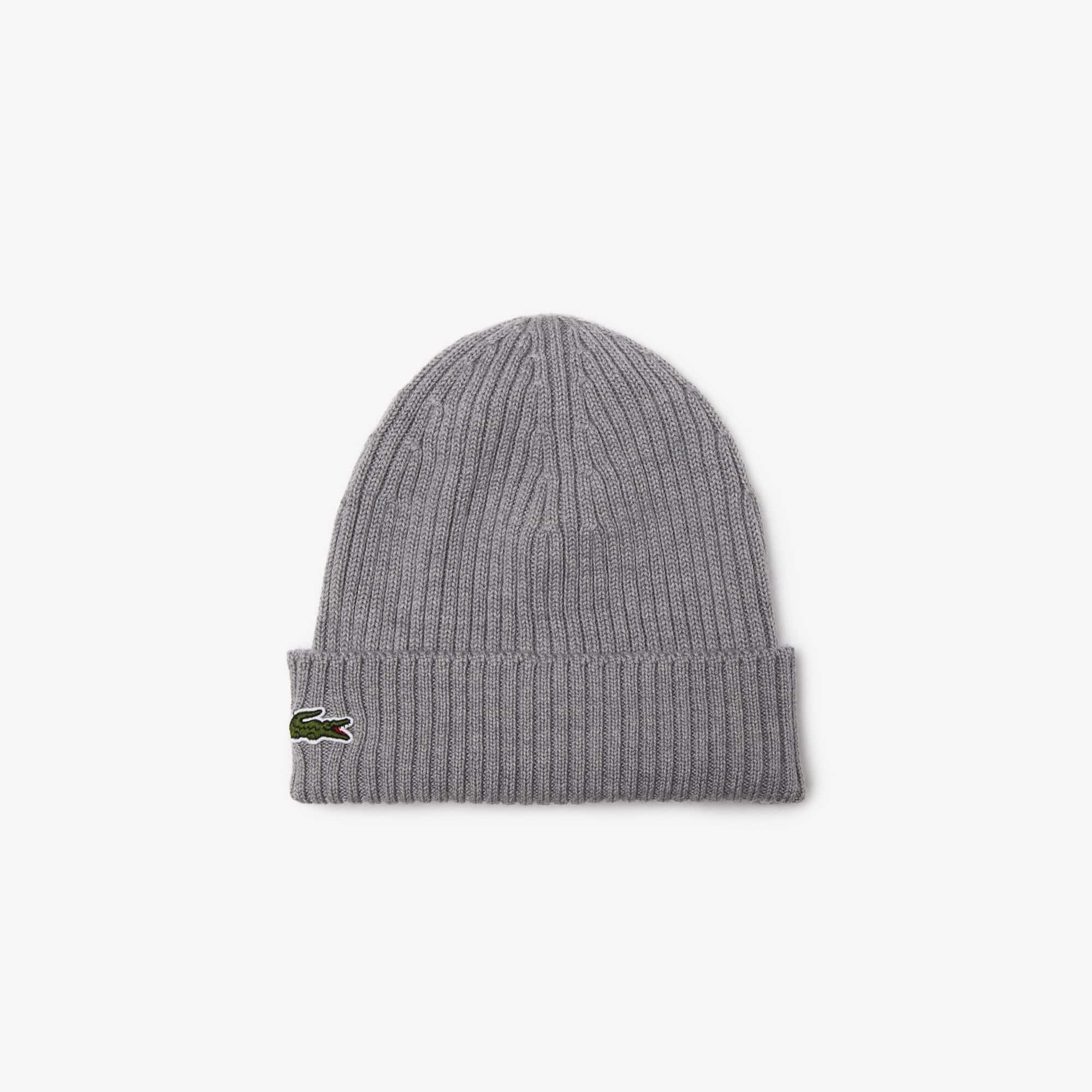 Rib Knit Brushed Wool Beanie Product Image